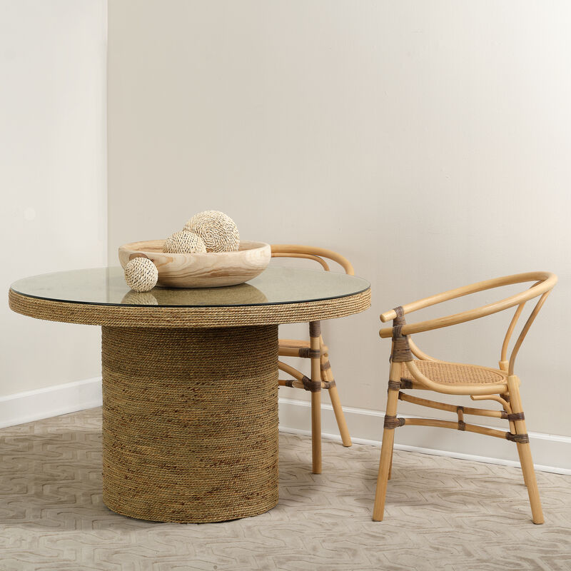 Harbor Seagrass Round Bistro Table