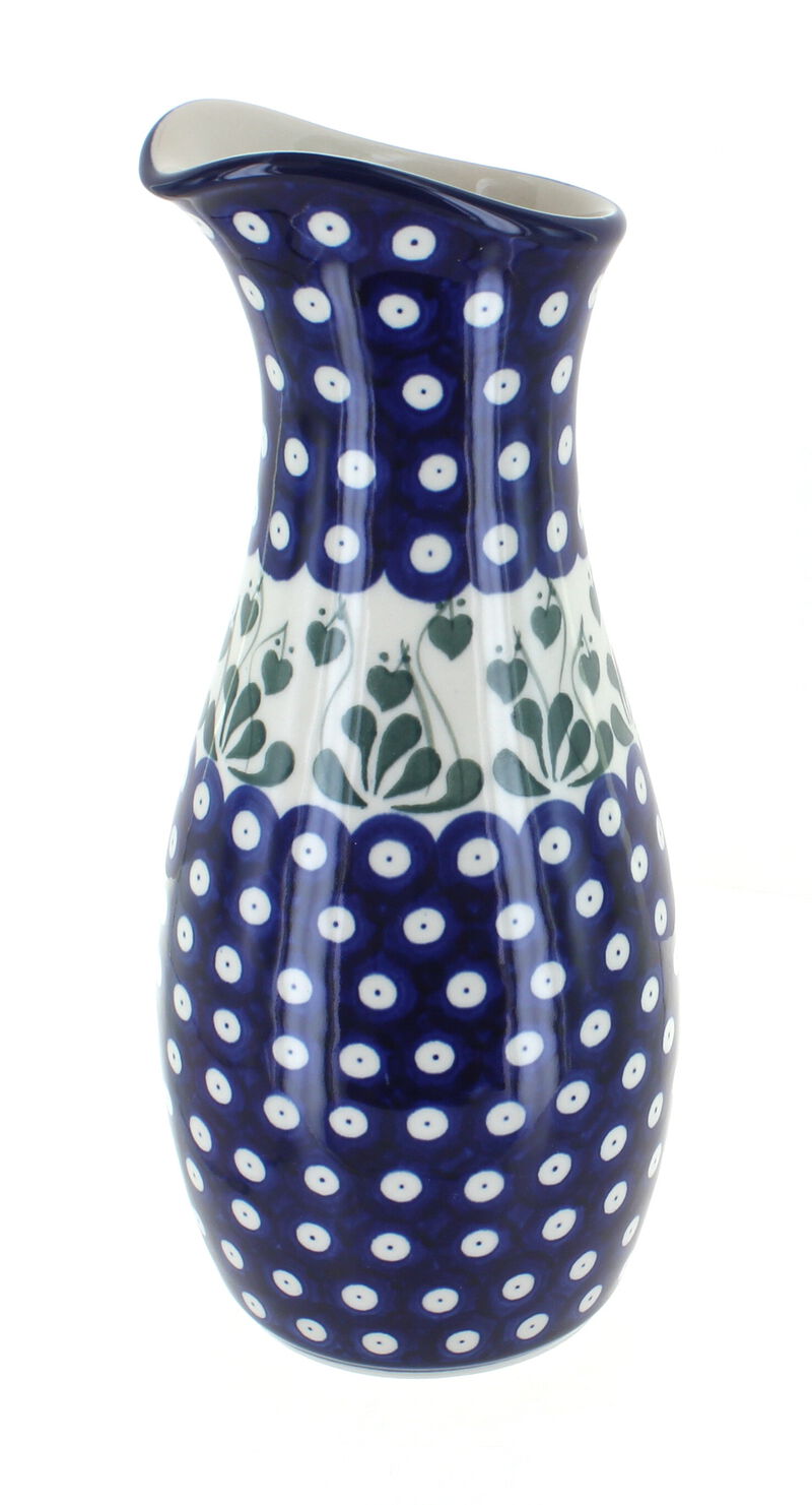 Blue Rose Polish Pottery Alyce Water Carafe