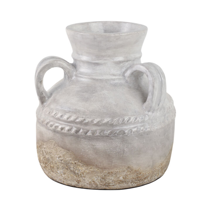 Terracotta Triple Handle Jug