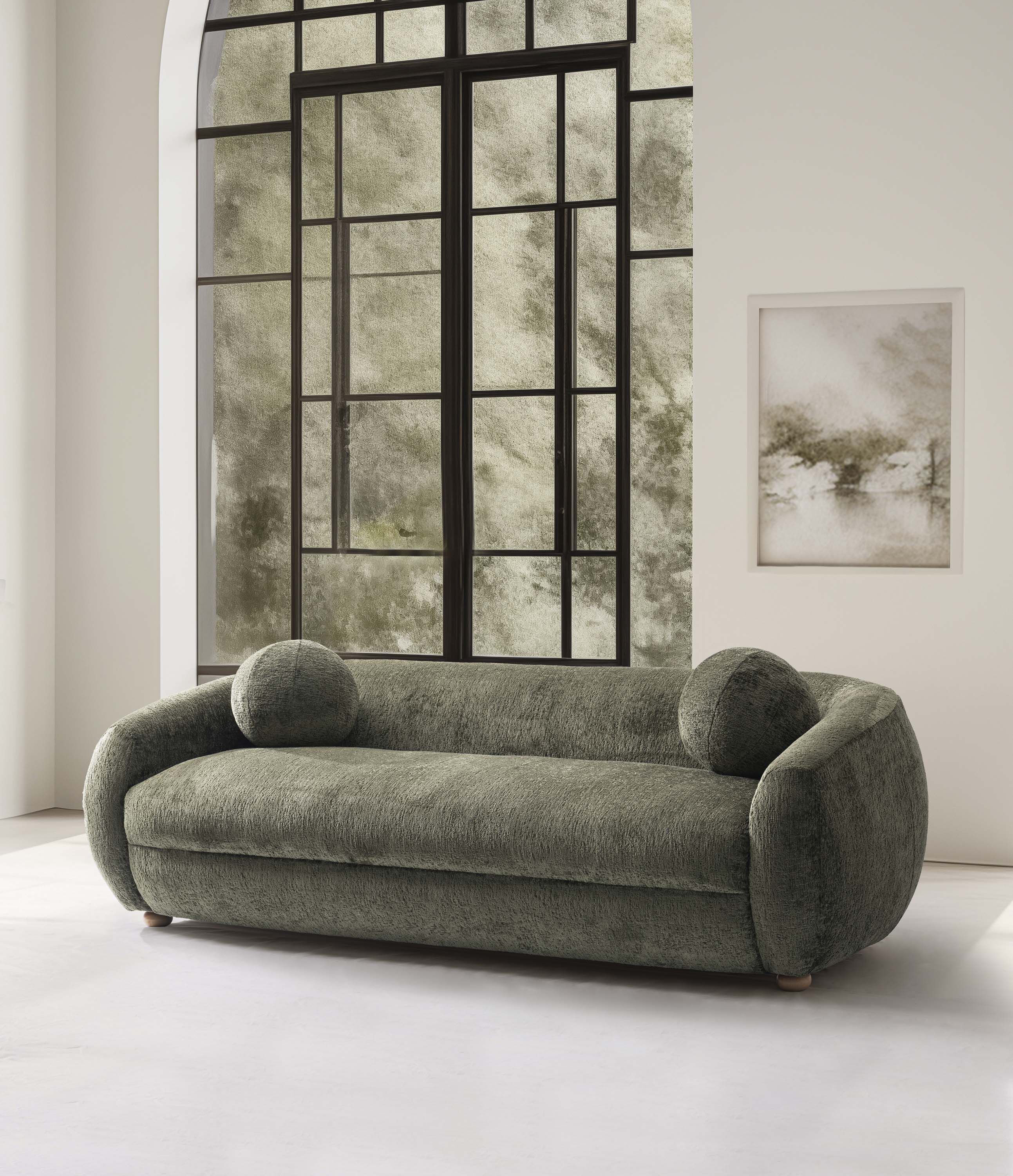 Tribeca Green Sofa | Mathis Home