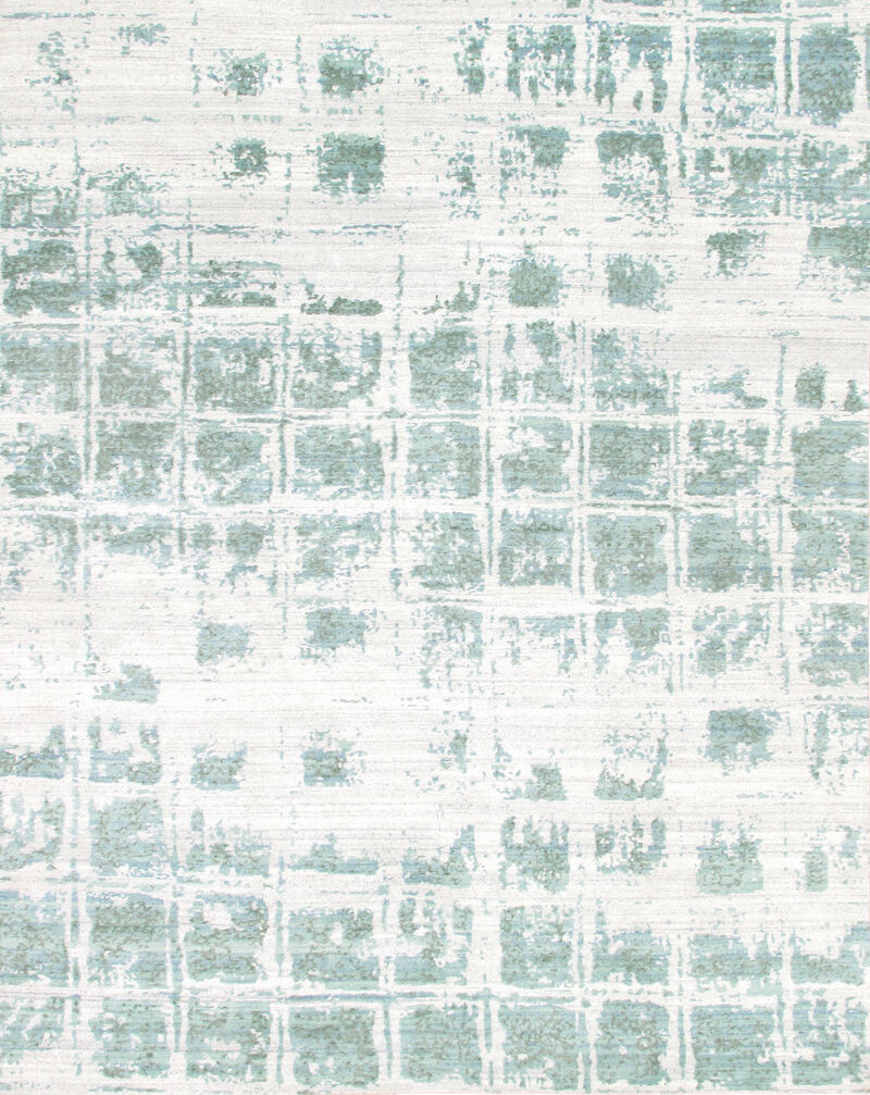 Modern Hand-Knotted Viscose Silk Area Rug image number 0