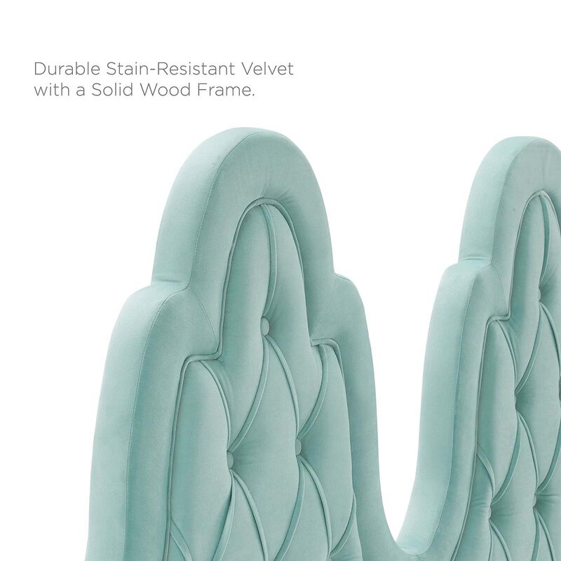 Modway - Augustine Tufted Performance Velvet Twin Headboard image number 5