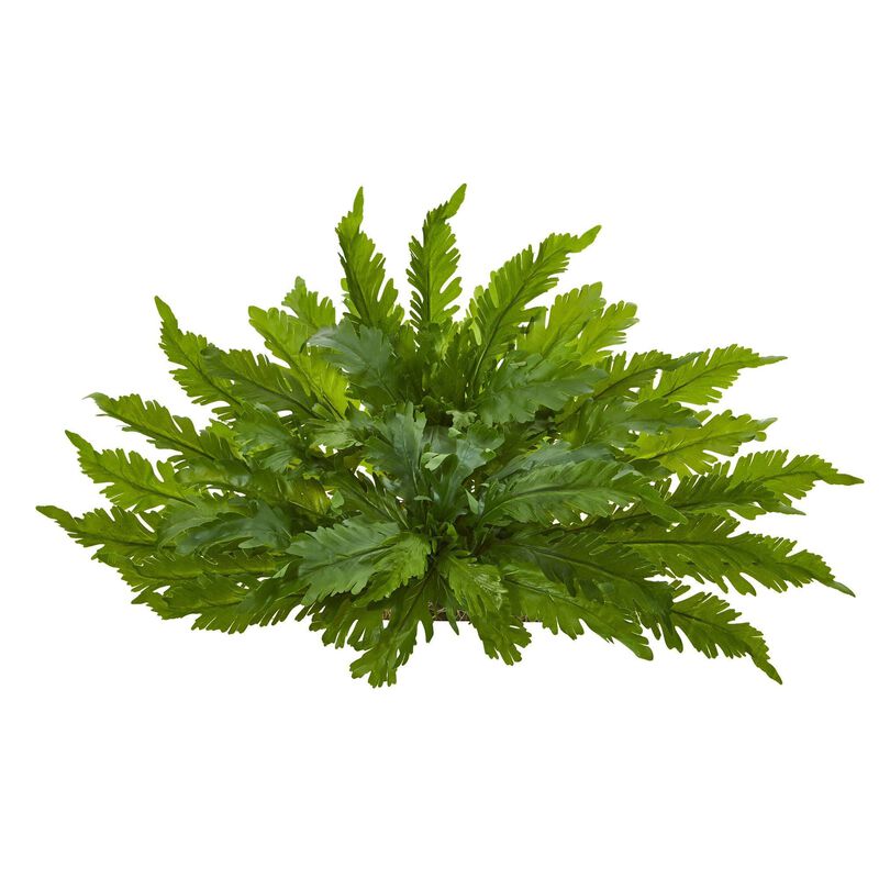 Nearly Natural 26-in Fern Artificial Ledge Plant image number 1