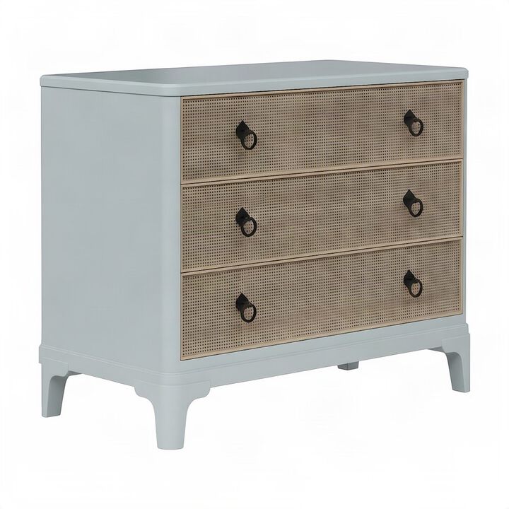 Rubberwood and Mindi Veneer Hall Chest