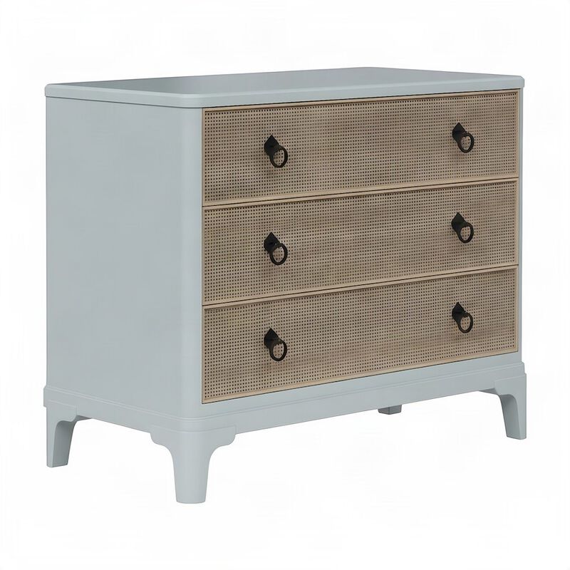 Rubberwood and Mindi Veneer Hall Chest image number 1