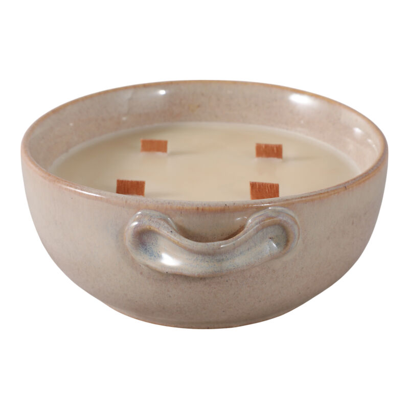 8" 14 Oz Coffee Candle, Brown image number 2