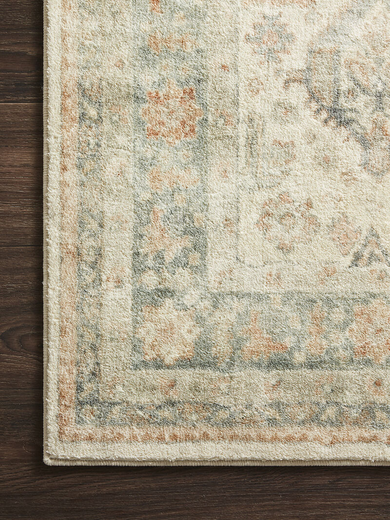 Rosette ROS01 Beige/Multi 3'3" x 5'3" Rug