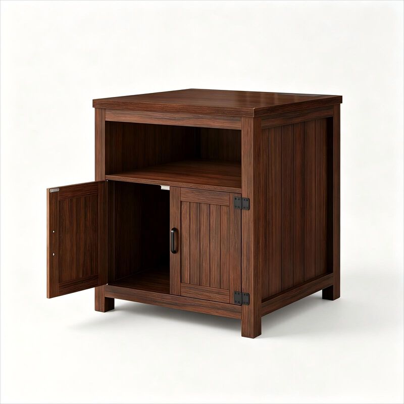 End Table with Charging Station image number 0