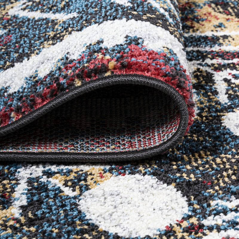 Dhiya Distressed Kilim Area Rug