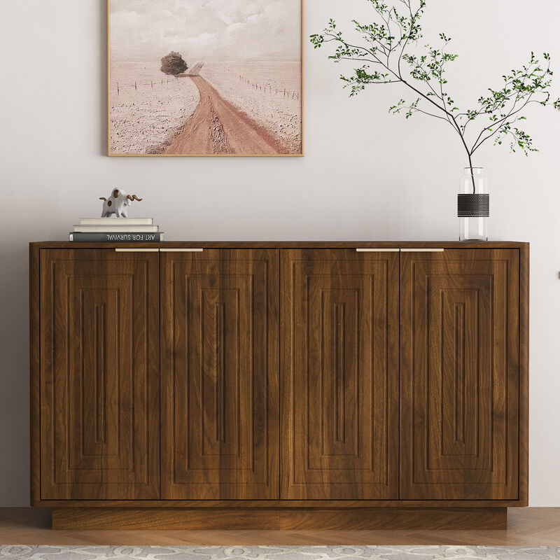 Lerdax Modern Sideboard Buffet Cabinet image number 1