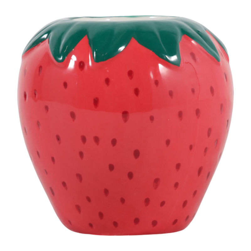 4" Strawberry Pencil Cup image number 4