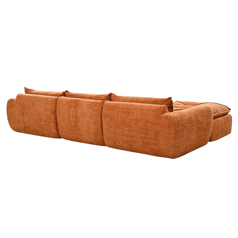 Dwapca 116'' Fully Compressed Sofa image number 8
