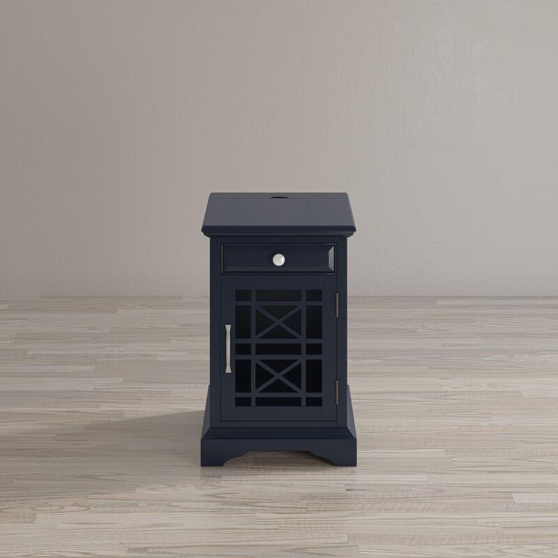 Jofran USB Charging Chairside End Table