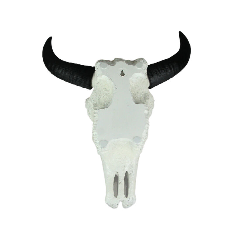 Tribal Steer Skull Cut-Out Design Wall Hanging 19 Inches High image number 2