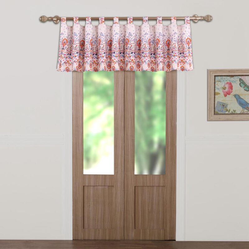 Barefoot Bungalow Amber Window Valance - 84x19", Multi