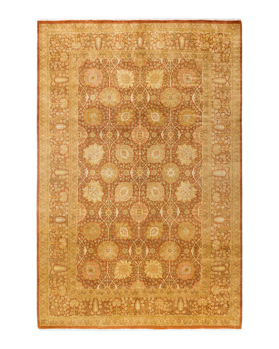 Mogul, One-of-a-Kind Hand-Knotted Area Rug  - Brown, 6' 1" x 9' 1"