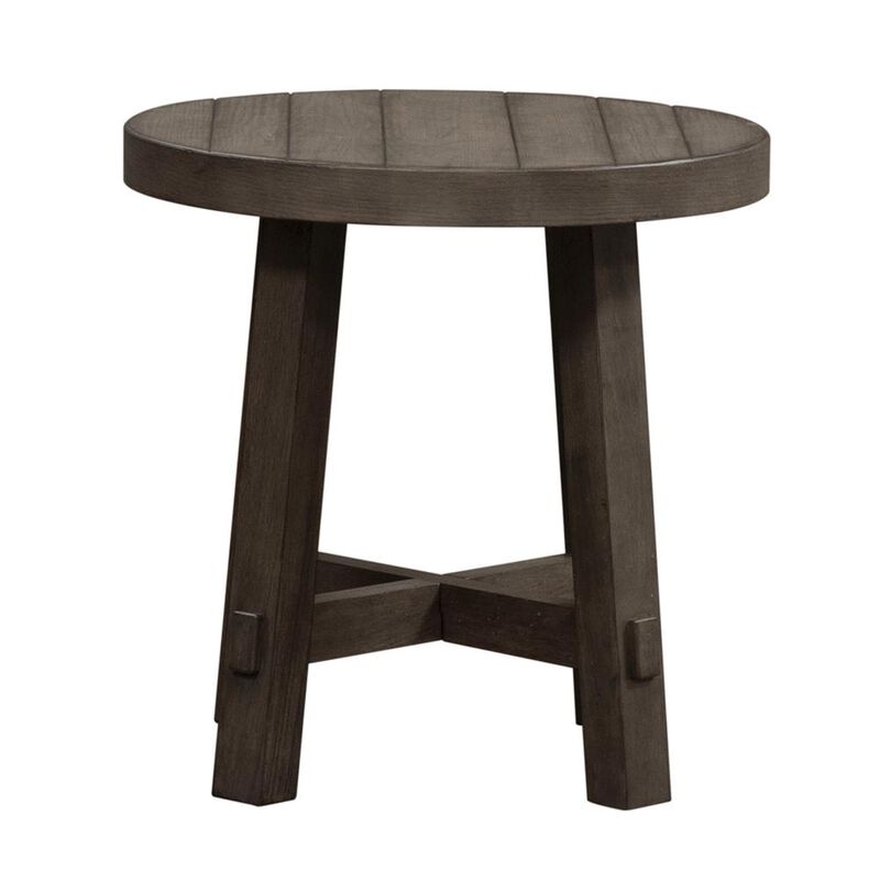 Liberty Furniture Splay Leg Round End Table image number 3