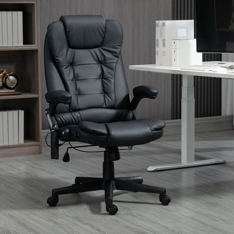 Hivvago Heated Massage Office Chair with 6 Vibration Points image number 1