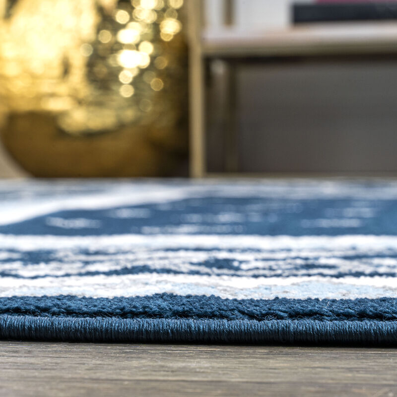 Acanthus French Border Area Rug