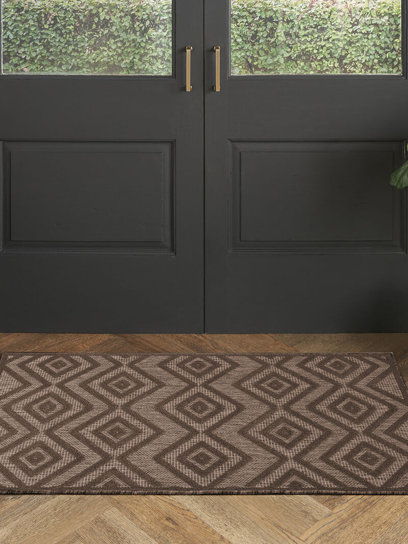 Versatile NRV01 Brown 2'2" x 7'6 Rug image number 5