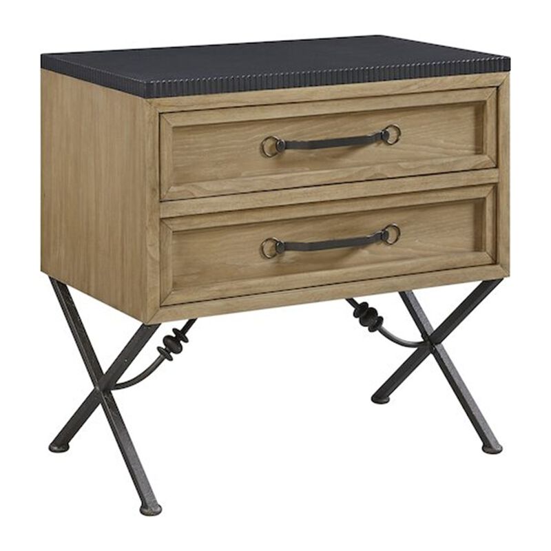 Magnolia 2 Drawer Nightstand - Cashew image number 0