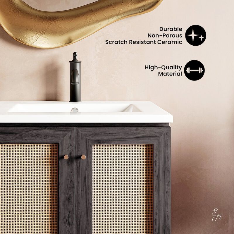 Classe 24" Freestanding Bathroom Vanity with Sink Top image number 3