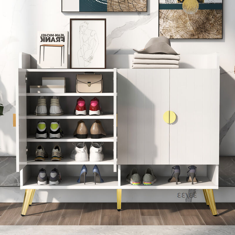 Merax Modern Wooden Shoes  Storage Cabinet