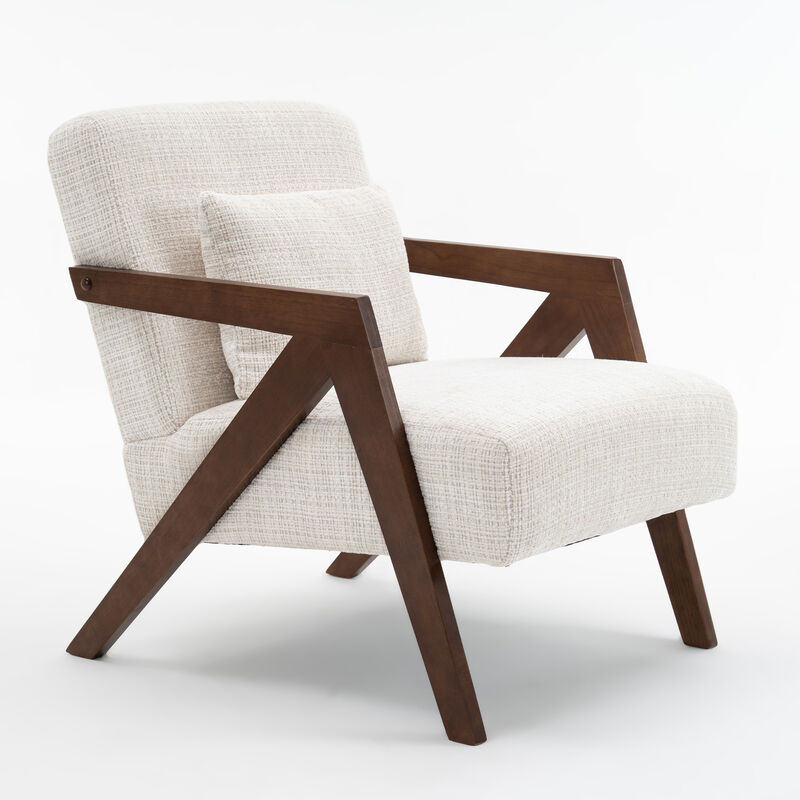 Dexnur Mid-Century Modern Accent Chair image number 0