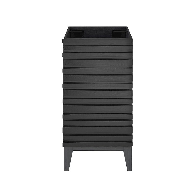 Cascade 18" Bathroom Vanity in Black - Cabinet image number 0