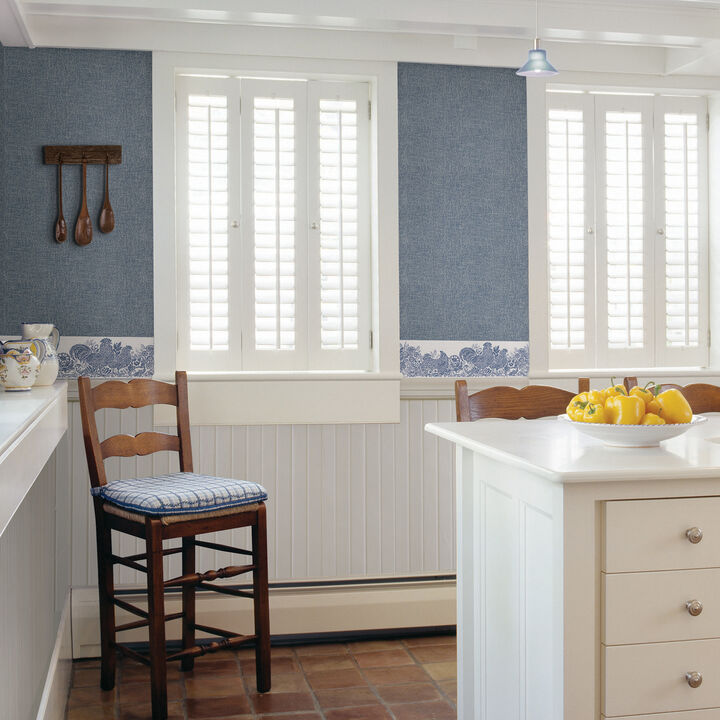 Parton Blue Chicken Wallpaper (Set of 2)