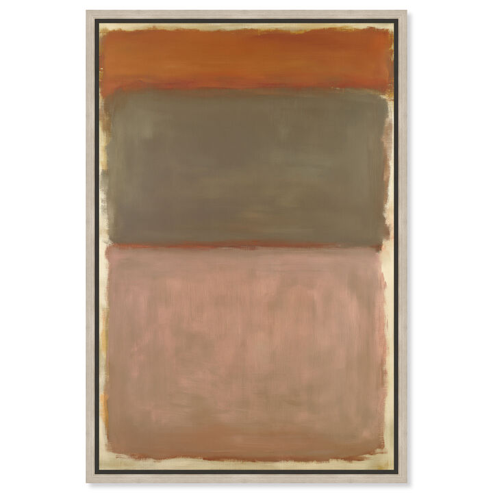Warm Undertones I Abstract Canvas Print by Oliver Gal