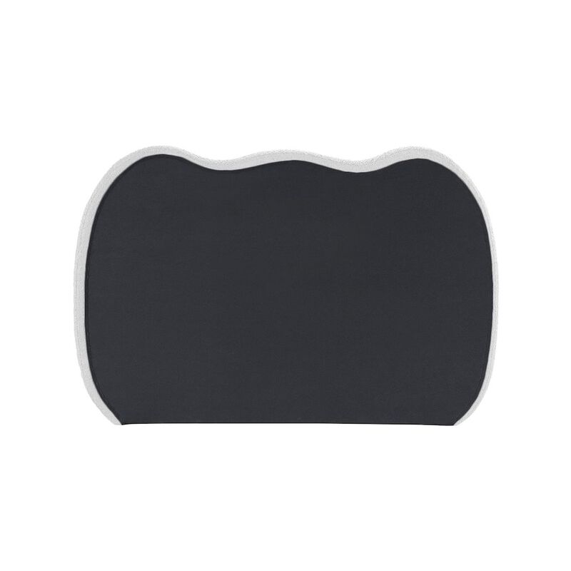 Meridian Furniture Hyde Cream Boucle Fabric Twin Bed