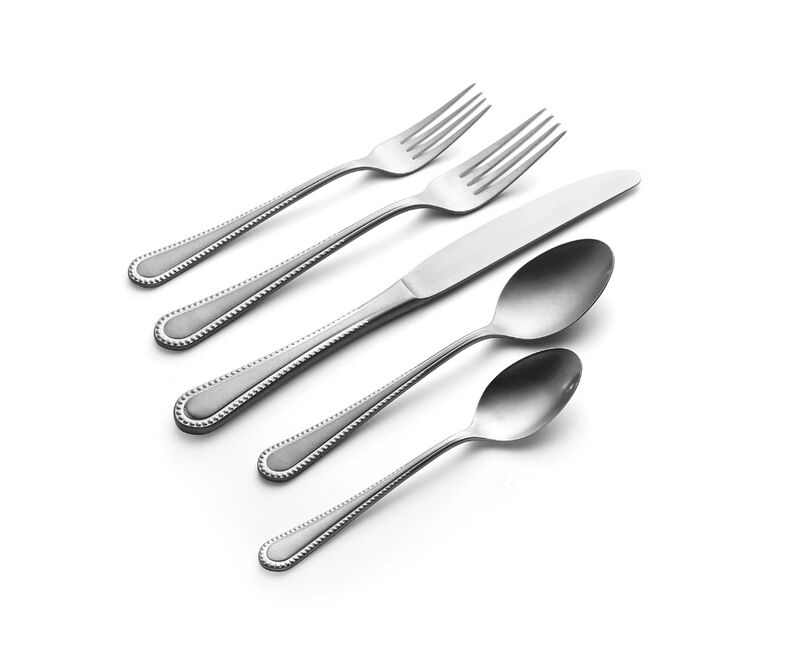 Oneida Hartwell Tumbled 42 Piece Flatware Set image number 0