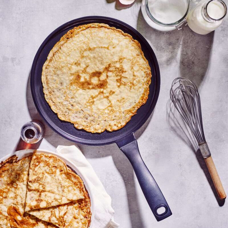 Alva Energy Nonstick Ceramic Crepe Pan 11" - Lightweight, Easy to Clean and Made without PFAS, PFOA & PTFE - Induction and All Stovetop Compatible with Even Heat Distribution