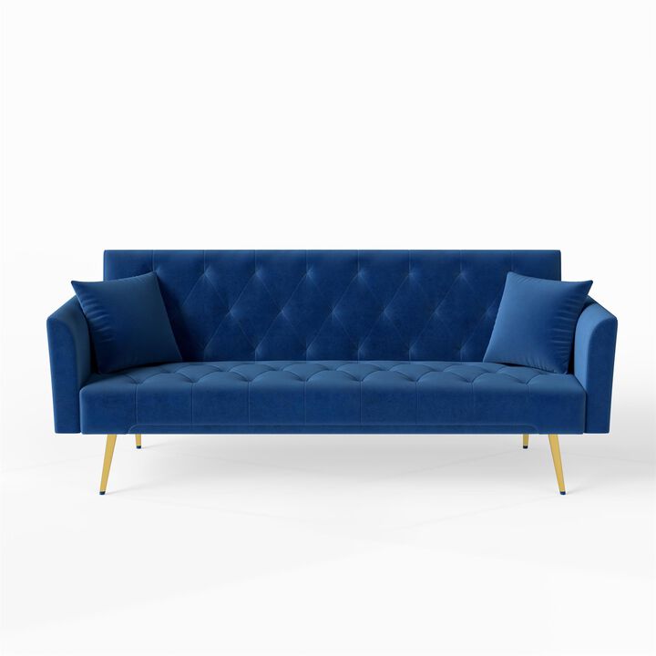 Limpis 72 inch foldable sleeper sofa