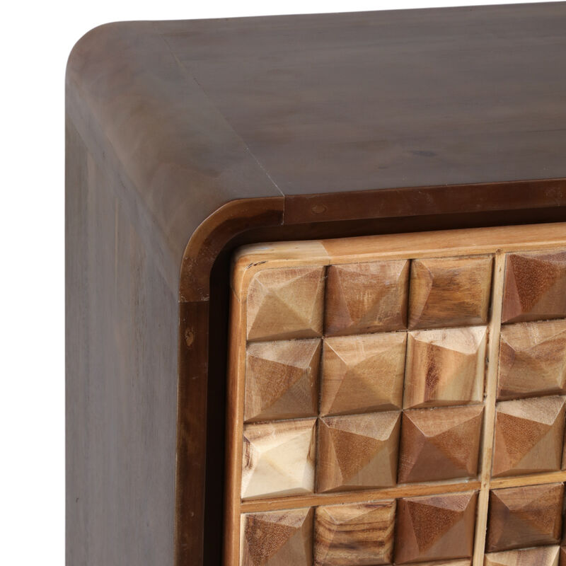 Teakwood Geo 2-Door Cabinet image number 3