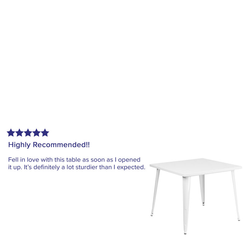 Metal Colorful Restaurant Tables