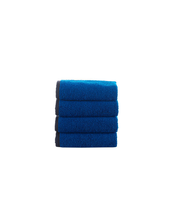 Brooks Brothers Contrast Frame 4 pcs Wash Towels