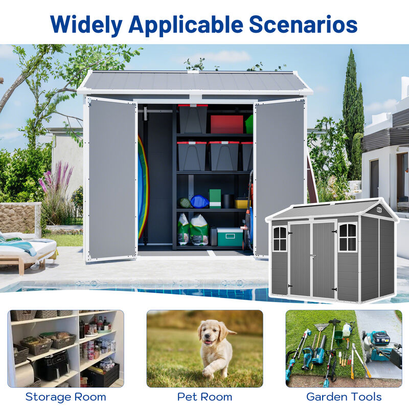 TATEUS Outdoor Storage House image number 3