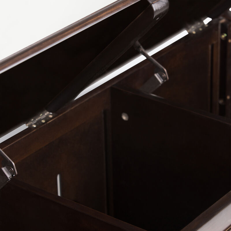 Simpli Home Connaught Storage Bench Trunk image number 5