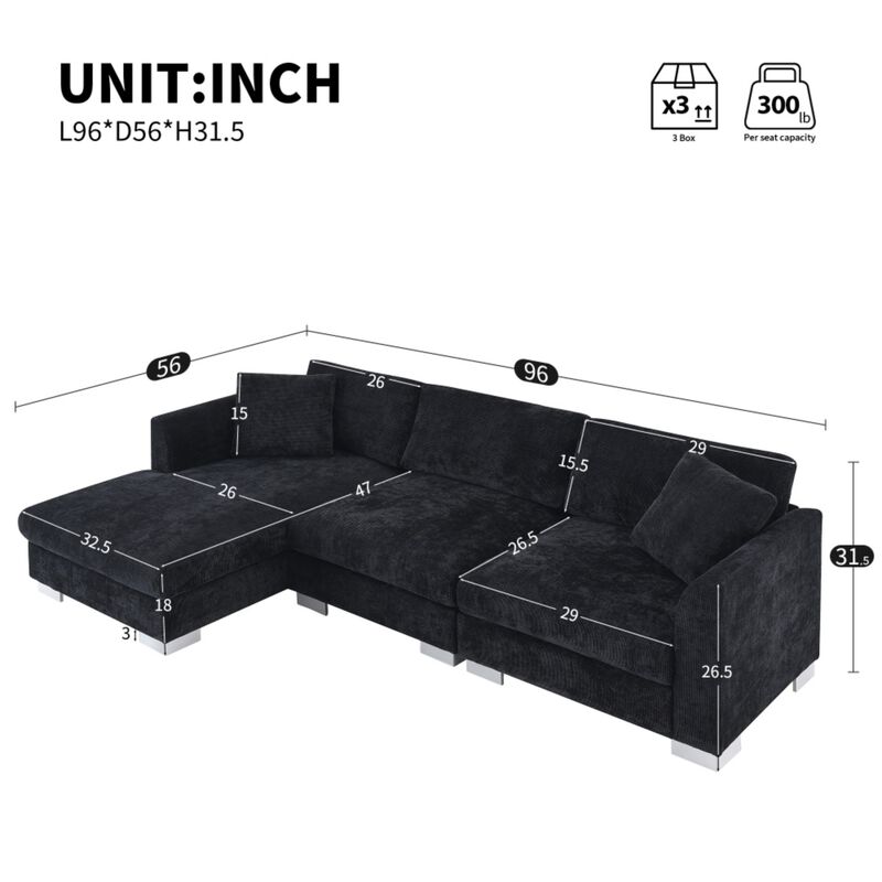 Spolu L-shaped Sectional Sofa image number 9