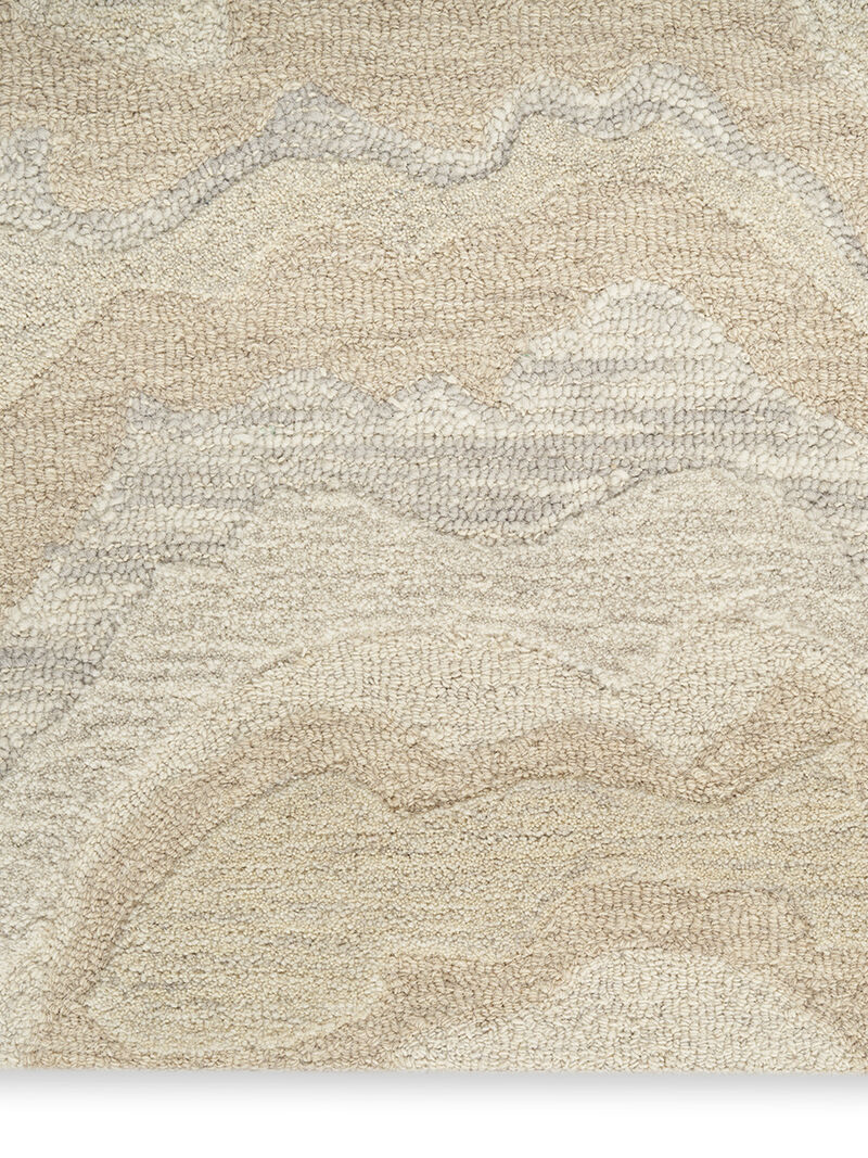 Graceful GRU01 Beige 5'3" x 7'3" Rug image number 3