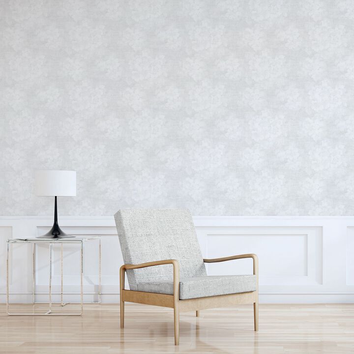 Atmosphere Mystic Floral Silver Grey Wallpaper G78260
