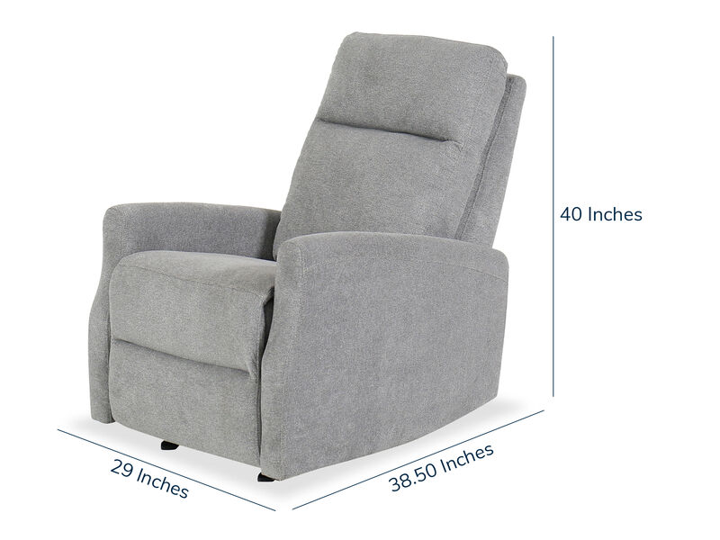 Glider Grey Recliner