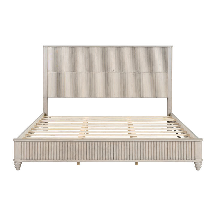 Zafblu King Platform Bed