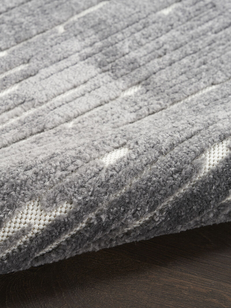 Care Free CAF04 Gray 9'2" x 12' Rug