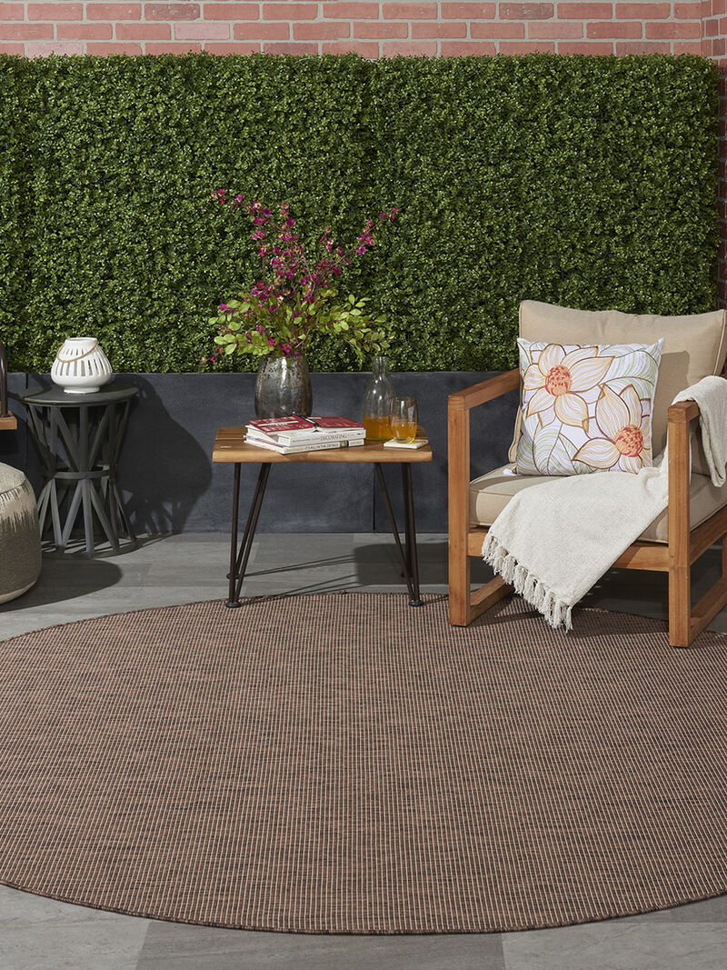 Positano POS01 Natural 8' x Round Rug image number 1