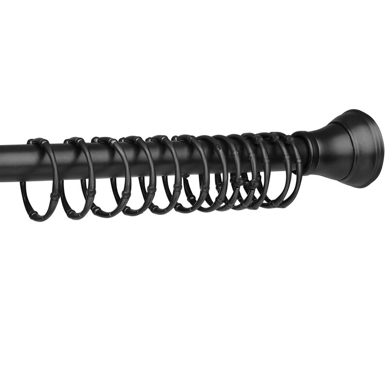 Zinc Shower Curtain Hooks, Set of 12 image number 4