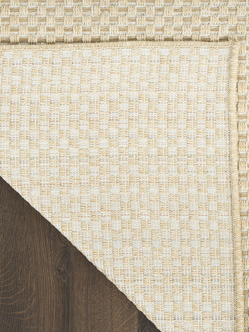 Tulum TLM03 Cream 4' x 6' Rug