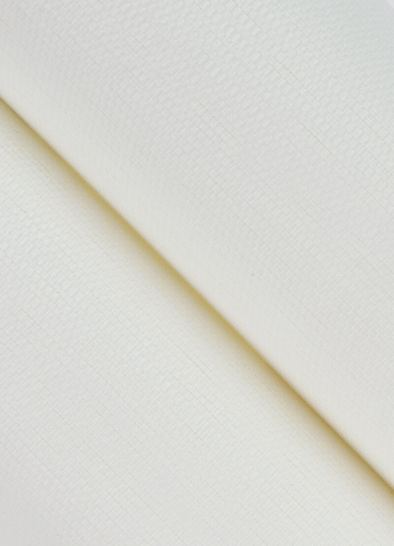 Hien White Grasscloth Wallpaper (Double Roll) image number 4